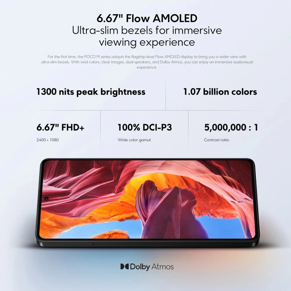 [20€ dto. Código: CDES20] POCO M6 Pro 4G Smartphone, MediaTek Helio G99 Ultra, Pantalla AMOLED de 6,67\