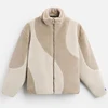 Men Stand Up Collar Thicken Fleece Jacket Outdoor Windproof Warm Coat Autumn Winter 1
