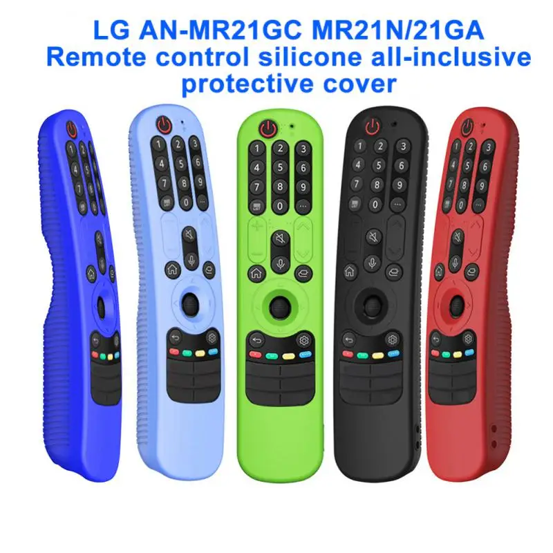 다채로운 실리콘 케이스, AN-MR21GC MR21N/21GA 리모컨 보호 커버, OLED TV 원격 AN MR21GA