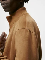 Jackets for Men Streetwear Stand Collar Zipper Mens Jacket Winter Jacket Man Casual Cardigan Camel Coats Men Clothing Tops RA - Image 4