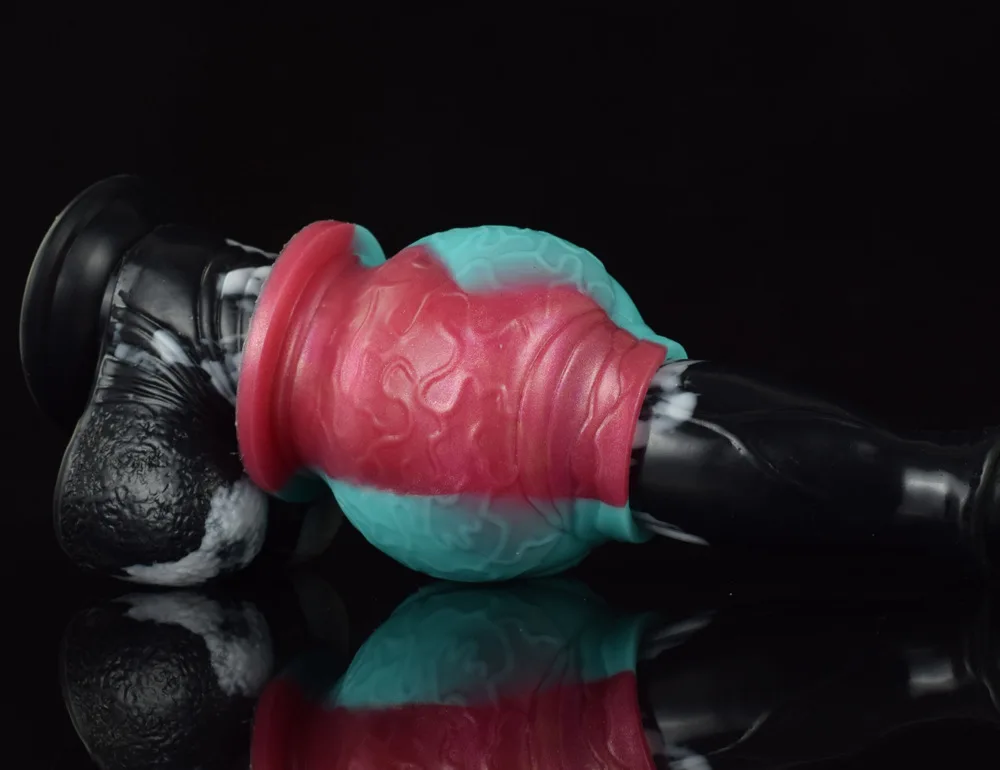 Sex Toys for Men Delay Ejaculation Semen Lock Ring Dog Knot Ring Sleeve Silicone Penis Chastity Lock Penis Enlargement