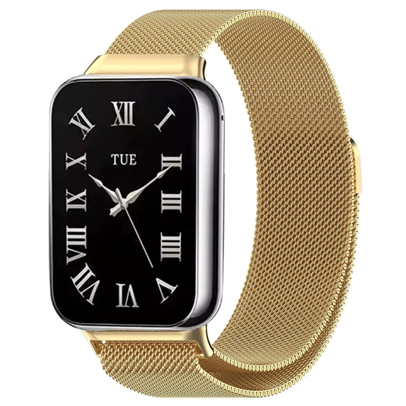 Milanese Loop Metal Magnetic Breathable Watchband Strap