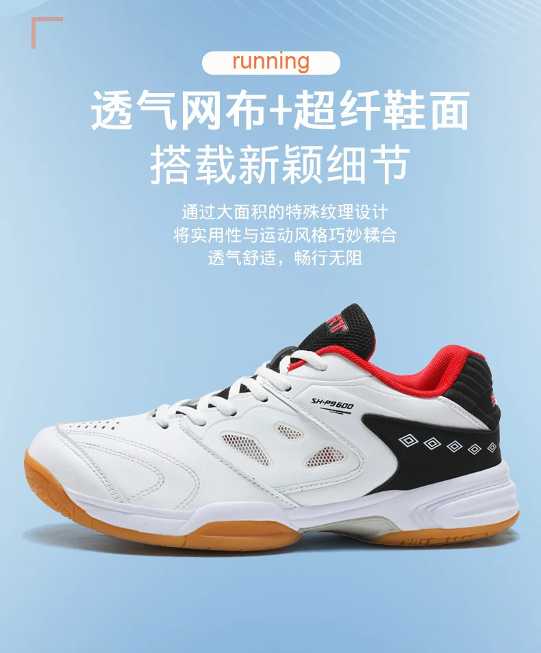 Description Picture 4 of itemTable Tennis Shoes for Men Big Size 47 48 Badminton Competition Outdoor Tennis Training Sneakers Table Tennis Sports Shoes