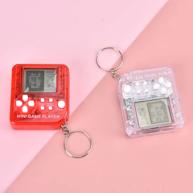 Porte-clés console de jeu vidéo rétro portable