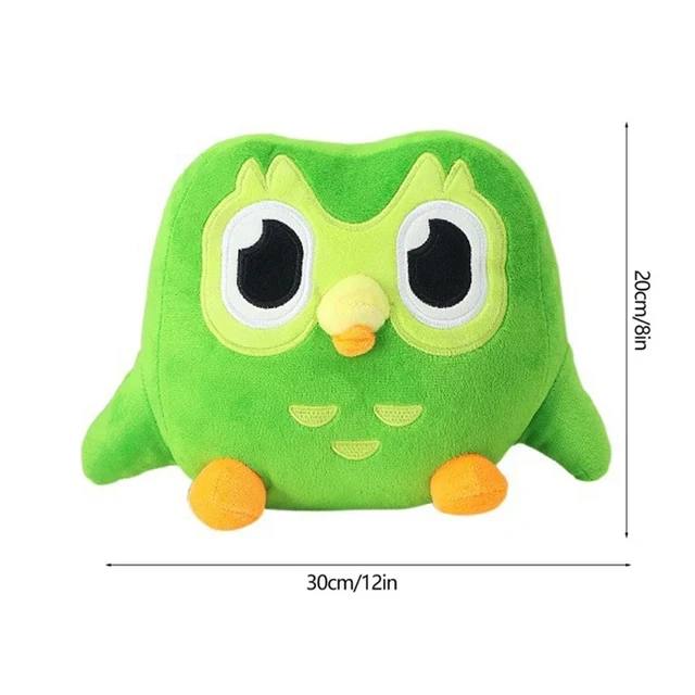 Peluche Anime Genérico Búho De Peluche De Duolingo, Muñeco De