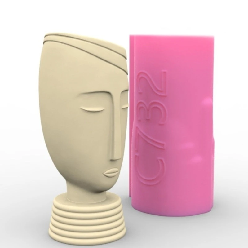 Creative Succulent Planter Silicone Mould for Making Flowerpot Vases Decoration