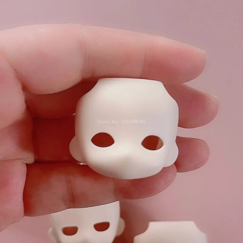 GSC/OB11 Cartoon Doll Open Eyes Blank Face Shell DIY Animation