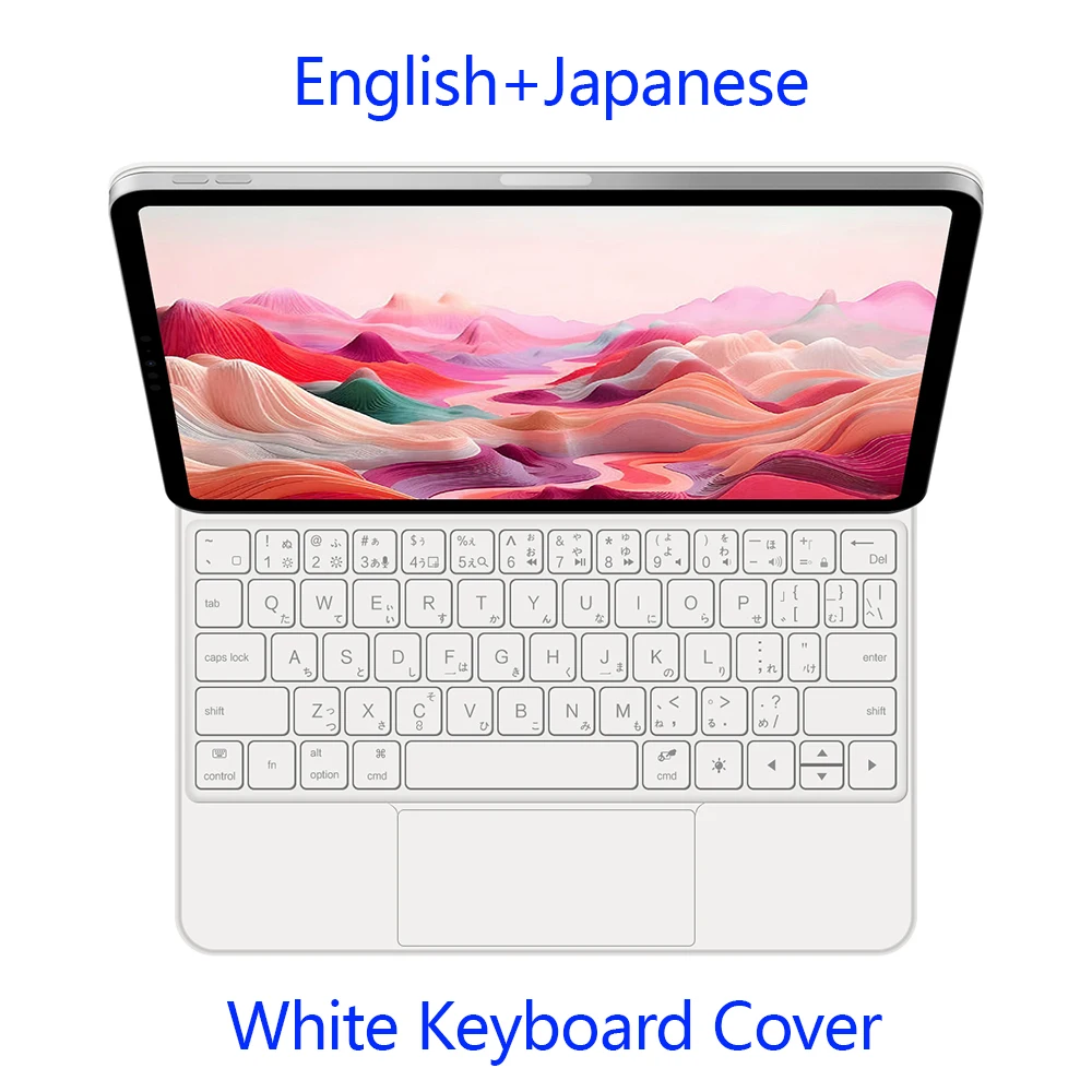 iPad Air 11 13インチ M3 2025 第7世代用バックライト付きマジック
