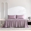 Home 100% Bamboo Flat Sheet 1Pc Luxury Soft Bed Sheet Cover Single Double King Queen Size Bed Sheets Silky (Pillowcase Need Buy) 6