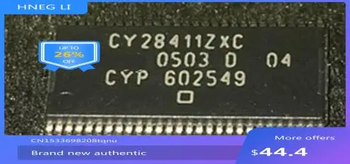 

Free shipping IC new% CY28411ZXC