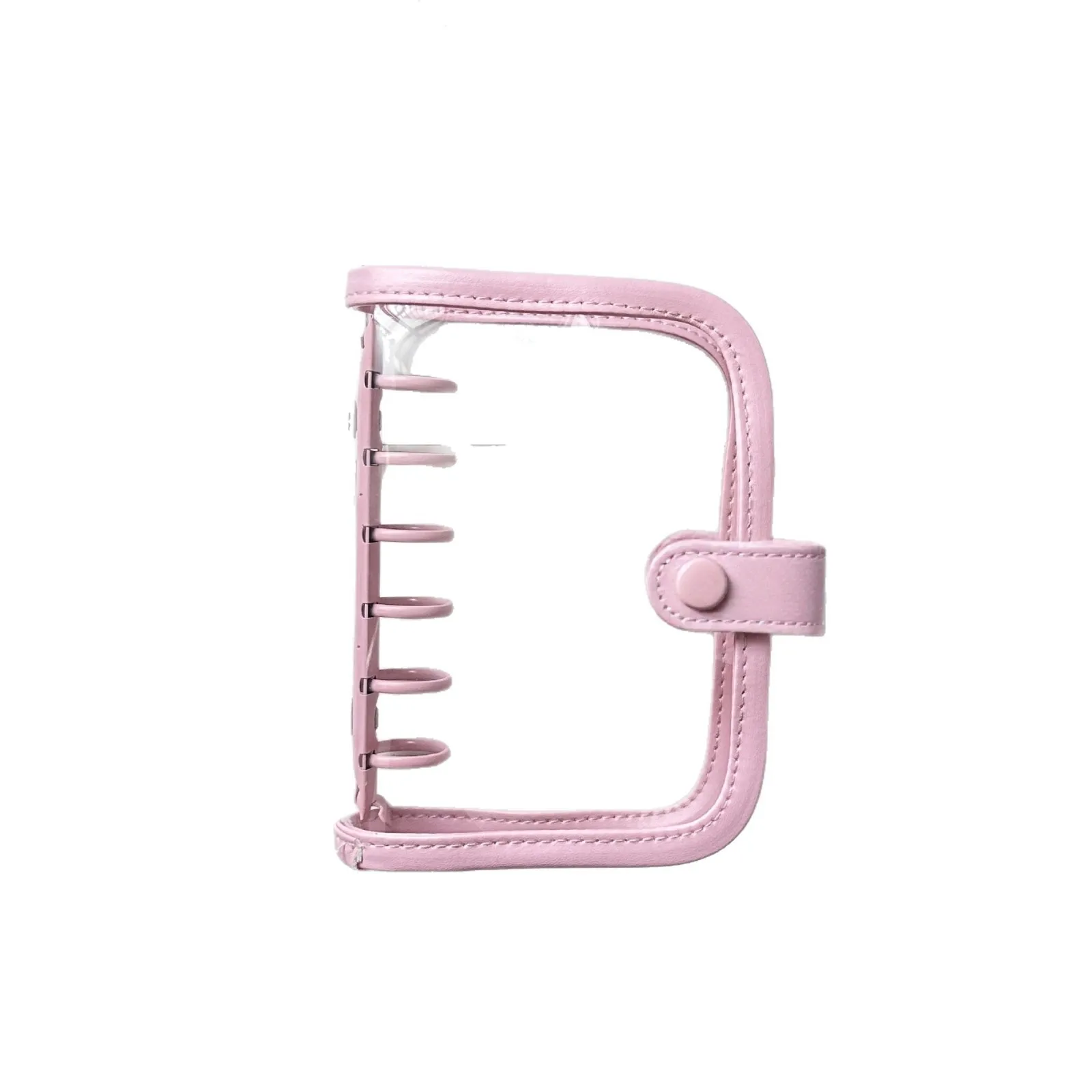 Elegant PU Leather DIY Binder Photocard Album & Planner