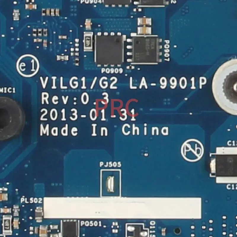 Placa-mãe Portátil para Lenovo Ideapad G400s 14 La-9901p N14m-ge-b-a2 Slj8e Ddr3 Notebook Mainboard Suporte de Teste i3 i5 i7 Cpu - Imagem 5