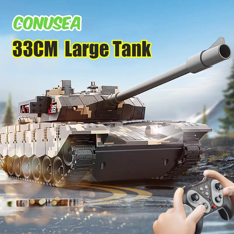 33CM Rc Tank Remote Control War Tanks Crawler Car Vehicle Battle Electric Model Electronic Machine Toys for Boys Birthday Gifts Remote Control Car Remote Control Tank Remote Control Vehicle