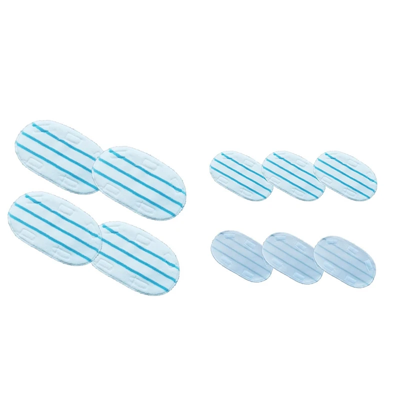 

4PCS Mop Pads For Pursteam Thermapro 10-In-1 Steam Mop Reusable Microfiber Pads For Wet&Dry Scrubbing Accessories