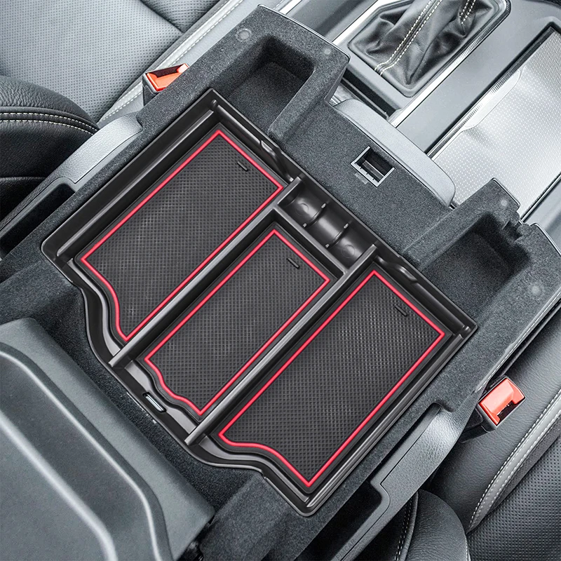 

Центральный органайзер для Dodge Ram 1500 2500 3500 2019- 2023 2024, подлокотник, контейнер для хранения, подлокотник из АБС-пластика для консоли, аксессуары