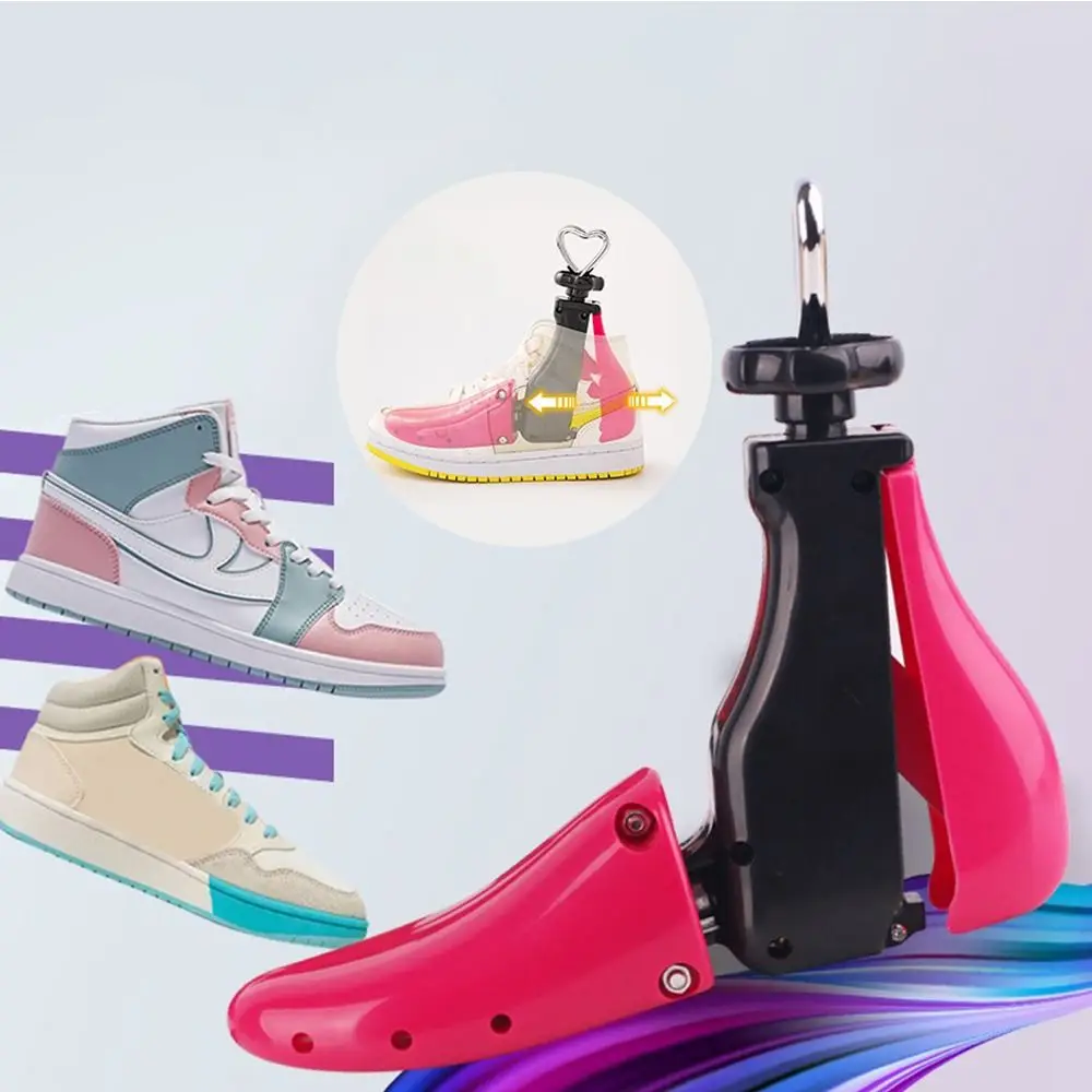 Shoe Stretcher Shoe Accessories Adjustable Shoe Stretcher Professional Knob Design ABS Boot Instep Stretcher 4-Way Shoe Extender Universal