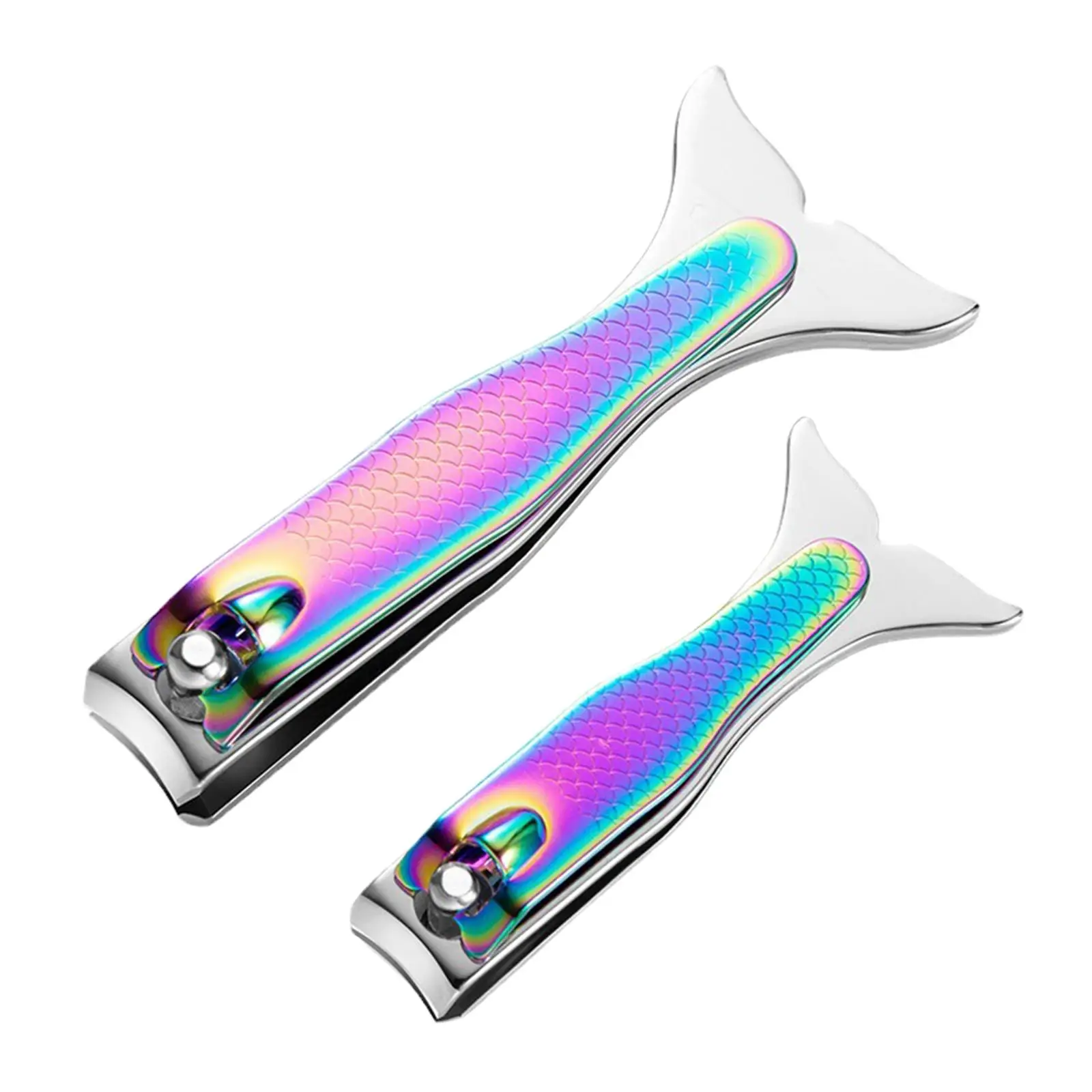 Mermaid Nail Clippers Scissors Plier for Fingernails Toenails Manicure Pedicure Care Cuticle Care Toe Girls 2