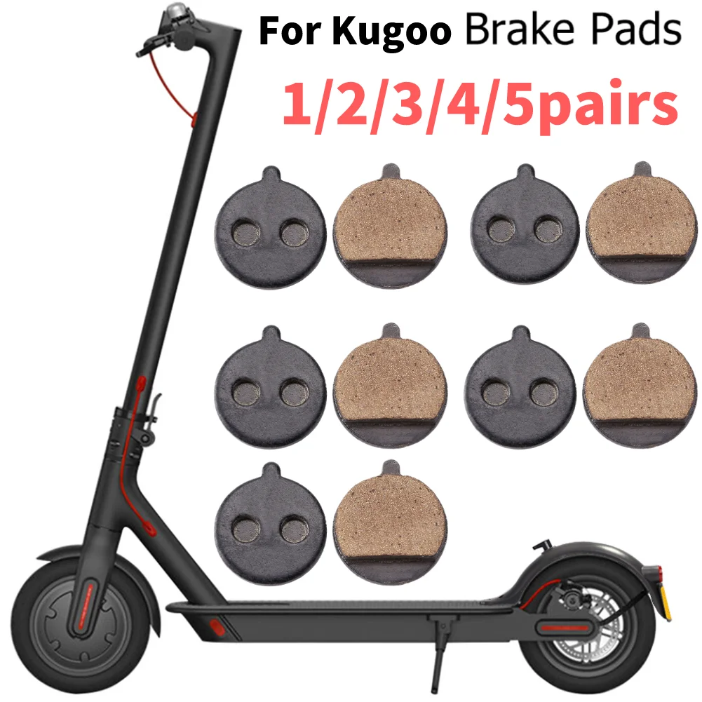 Plaquettes de frein à disque pour scooter électrique Kugoo Kick, pièces de  rechange, plaques de friction, accessoires, 1-5 jeux - AliExpress