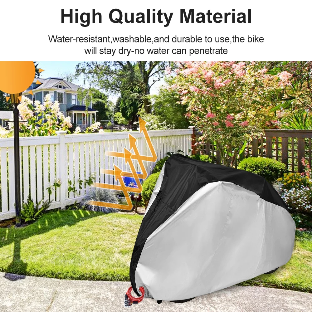 waterproof bicycle cover for 2 bikes