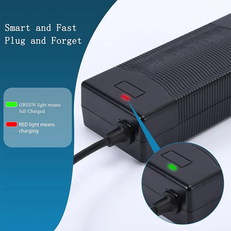 42V 5A Charger 36V 2 Amp Replacement Charger Output 2A for 36 Volt 10S Swagtron EB5 Lithium Battery DC-Round Port 5.5*2.5mm battery charger,battery charger adapter
