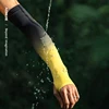 AONIJIE Men's Ice Arm Sleeves Sun Protection Sun Cover Covering Thumb Hole for Marathon Running Cycling Sunscreen Ice Cover 2