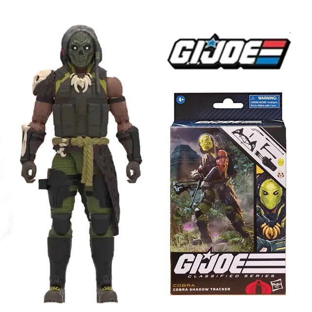 Pre Sale 16cm G.i. Joe Classified Series 108 Cobra Shadow Tracker Action Figure Model Toys Toy Collection Gifts