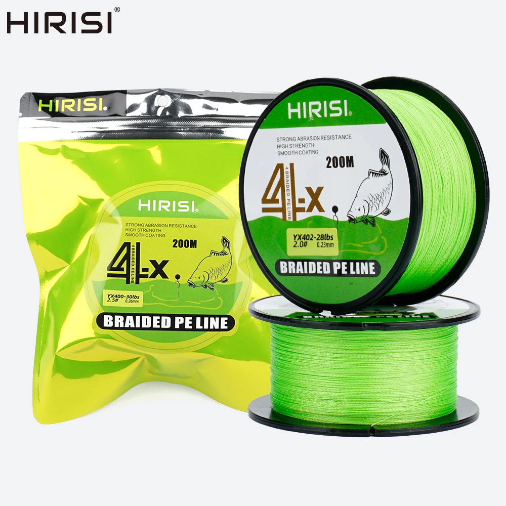 Ligne pêche tressée TAIYU 4 brins 200M PE 19LB-70LB Japon durable multifilament carpe