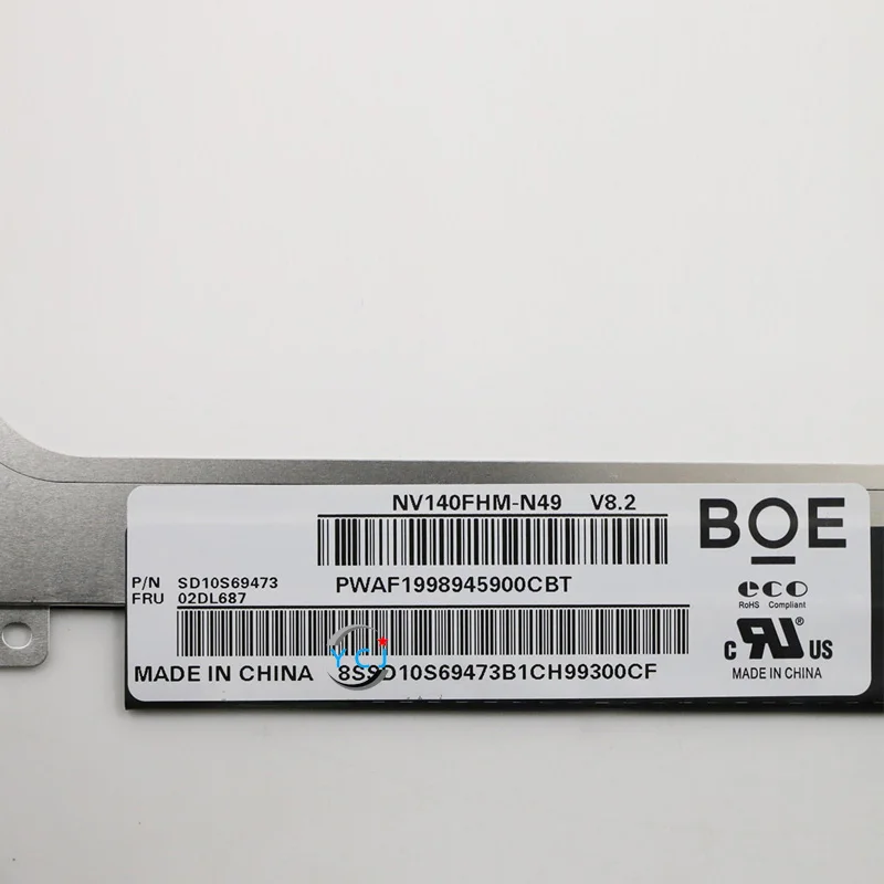 Ʈ LCD ȭ,   ÷ г, 14.0 ġ IPS FHD NV140FHM-N49, B140HAN04.2 N140HCA-EAC Rev.C1, 1920x1080 eDP, 30 