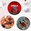 AKIRA VoltronAnimation Round Keyboard Mat Table Mat Students Cabinet Gamer Desktop Mousepad Cup Mats Deskpad Home Decor 1