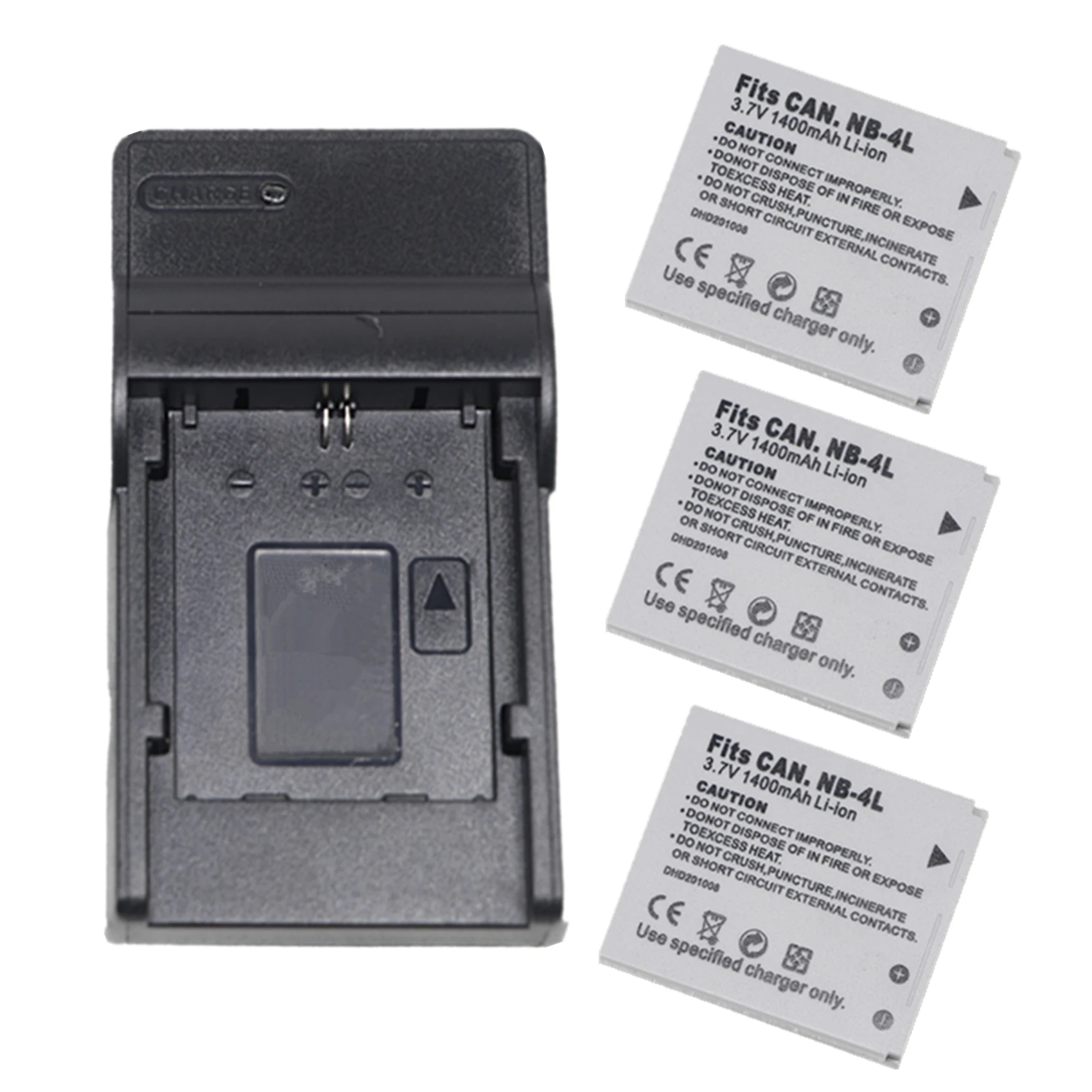 Batteria Li-Ion 850 MAh Per Canon NB-4L – Sostitutiva Per IXUS, PowerShot SD, IXY Digital E LEGRIA Mini - 3