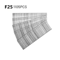 1105 Pcs Straight Brad Nails for DIY, Gardening, Woodworking, and Home Improvement Projects (F25)