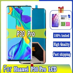 Écran tactile LCD OLED de remplacement avec empreinte digitale, 6.47 pouces, pour Huawei P30 Pro L29 L09 AL00, original