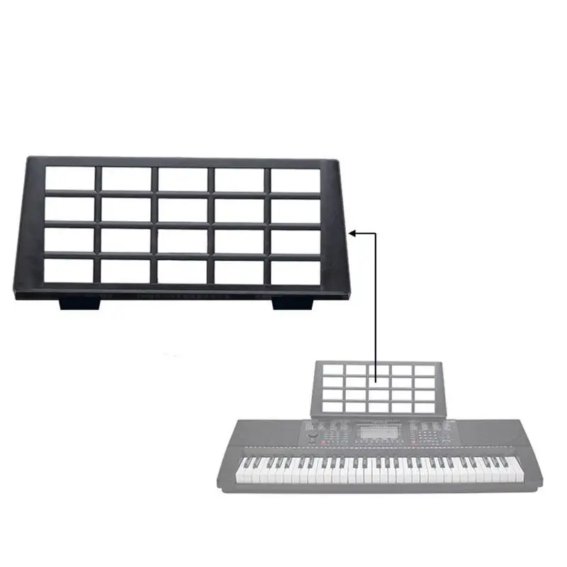 Keyboard Music Score Stand Sheet Musical Instrument Parts Portable Holder Suitable For Electronic Organ M0C2