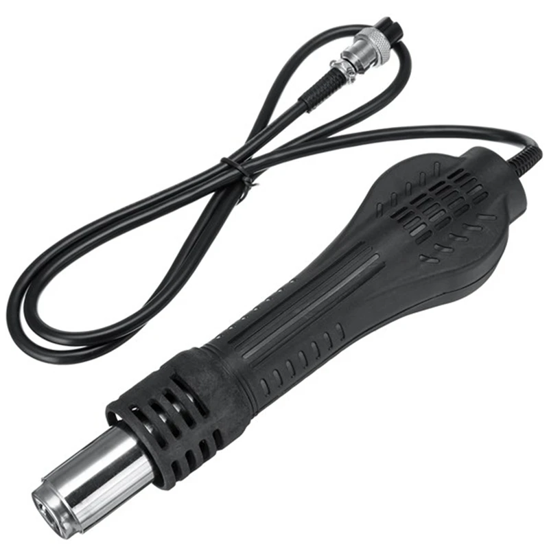 

Portable Soldering Station Hot Air Blower Heat Tool Desoldering Handle for 858 858D (AC220V 700W DC24V)