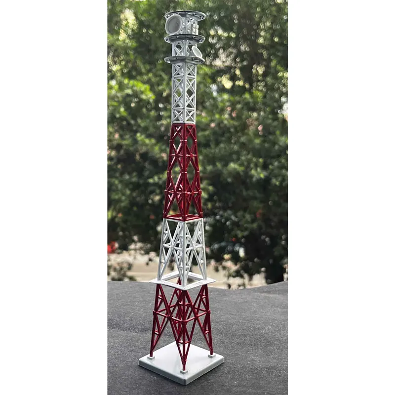1/150 N Scale Model Electric Tower Radio Tower Model Train Scene Miniature Collection Sand Table Landscape Assemble Model