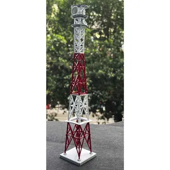 1/150 N Scale Model Electric Tower Radio Tower Model Train Scene Miniature Collection Sand Table Landscape Assemble Model