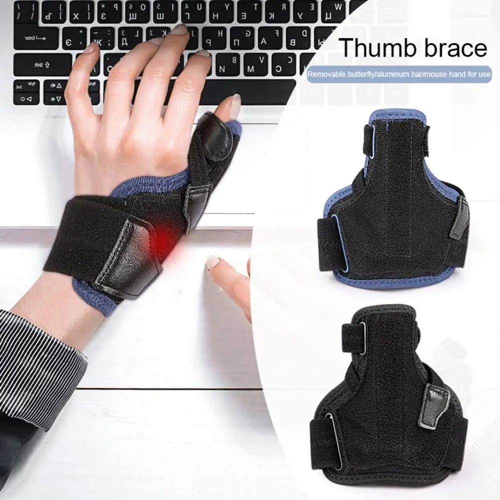 

Joint Thumb Splint Breathable Wear Resistant Thumb Support Brace for Pain Relief Compression Joint Splint Hand Brace for Joint