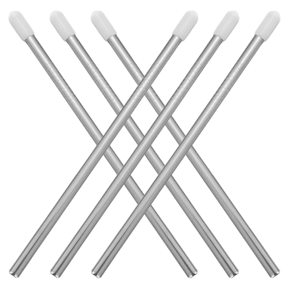 6 Pcs Stainless Steel Dishwasher Drain Rack Bottle Holder Insert Sticks For Holders Drainer Racks Kitchen Storage Home Garden 3