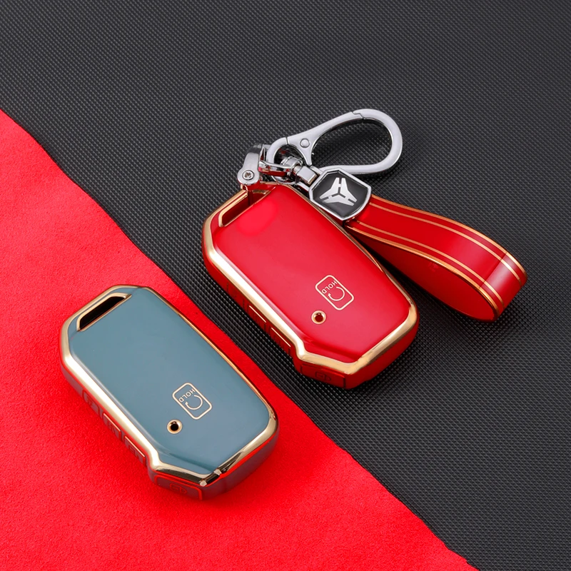 Key Fob Cover With Lanyard Key Chain For Soul Optima Forte