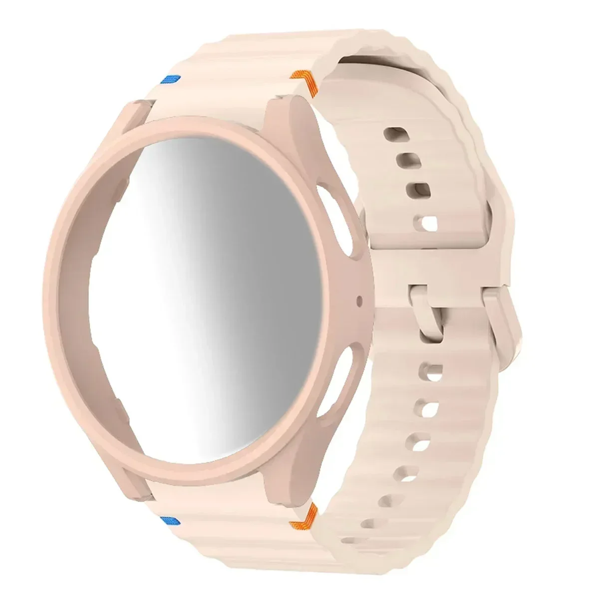 Enhanced Silicone Sport Band with Case and Screen Protector
