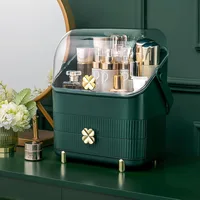 Preppy Skincare Organizers Makeup Organizer Holder Cosmetic Storage Box Display Case 3 Tiers 2