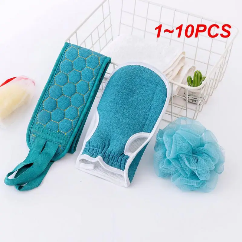 

1 ~ 10 шт. аксессуары для ванны Многофункциональный многоразовый прочный Отшелушивающий глубокий очищающий Прочный инструмент для ванны отшелушивающая ткань для ванны