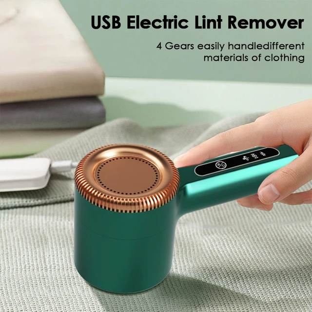 Battery Powered Lint Remover Electric Pellets Lint Removal Clothing Hair  Ball Trimmer Sweater Fuzz Clothes Shaver (No Battery)