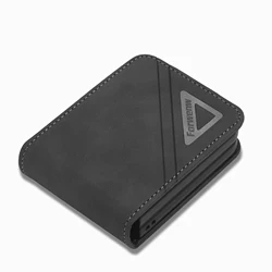 Luxury Leather Wallet Phone Case with Card Holder and Protective Cover - Galaxy Z Flip 7 FE (Black)