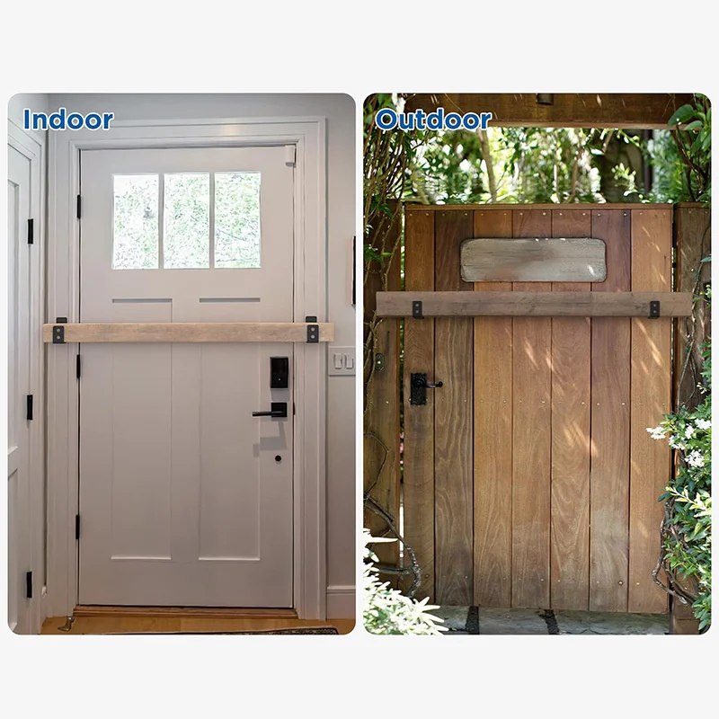 2x4 Door Barricade Brackets Security Bar U Bracket Heavy Duty Devices Night Lock Door Barricade Reinforcement Bracket