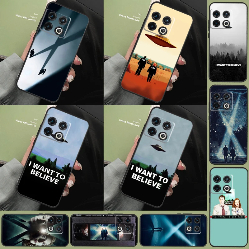 The X Files I Want To Believe Case Per Oneplus 11 8 9 10 Pro 8T 9R 9Rt 10T Cover Per Oneplus Nord 3 2T Ce 2 Lite N10 N20
