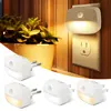 LED Night Light With Motion Sensor EU US Plug Lamps Wall Night Lamp Dimmable Bedroom Toilet Hallway Kitchen Kids Night Lights 1