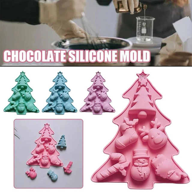 Christmas Tree Silicone Cake Mold DIY Baking Handmade Soap Mold