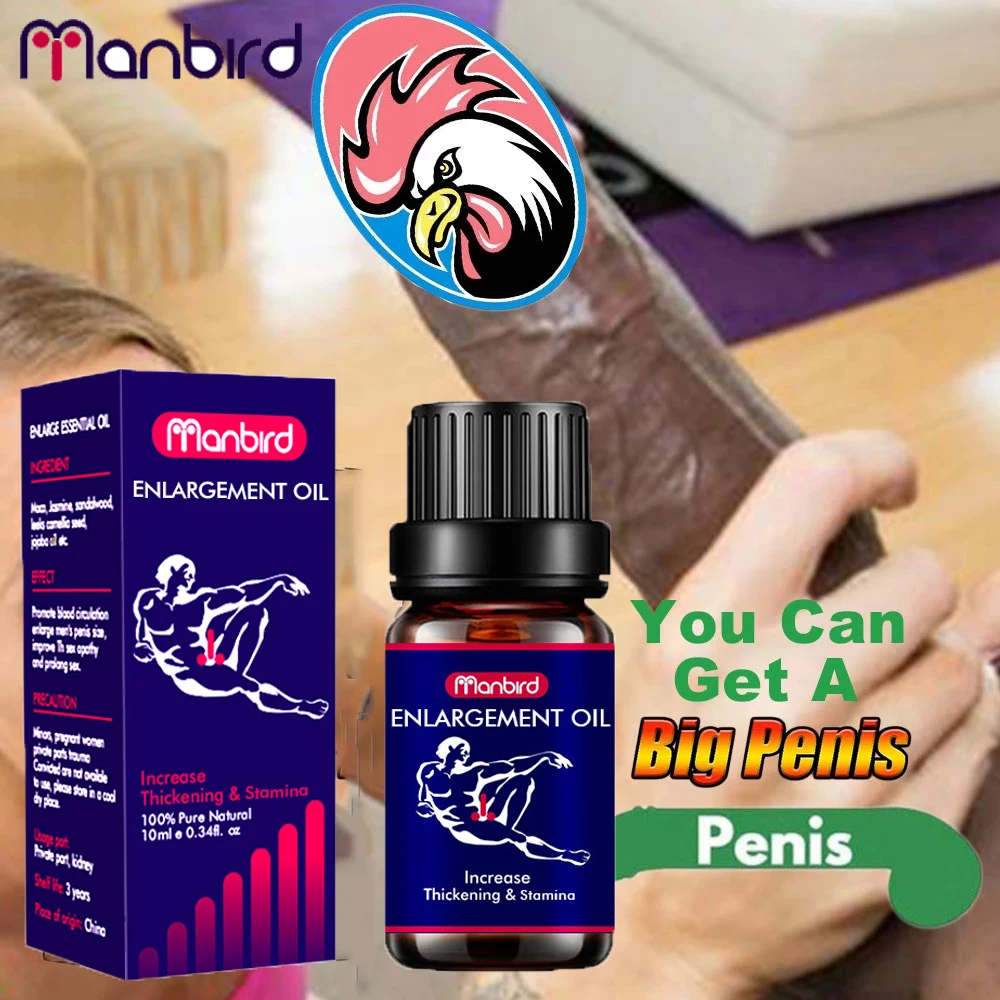 Manbird African Penis Enlargement Oil Man Big Dick Liquid Male