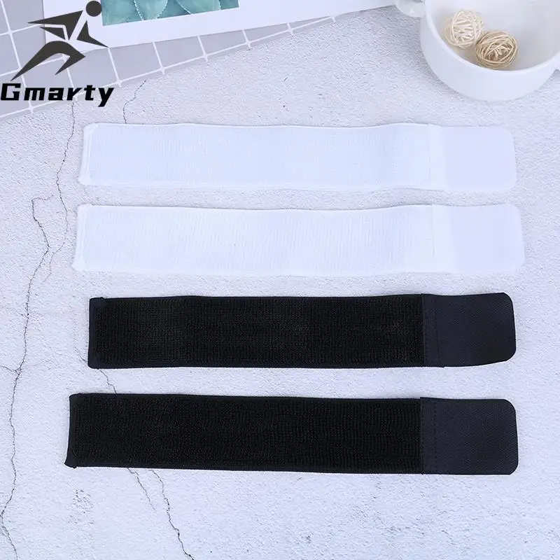 1Pair Soccer Shin Guard Stay Fixed Bandage Tape Shin Pads Adjustable Elastic Sports Bandage Sport Fixing Belt soccer shin guards,shin guard pads